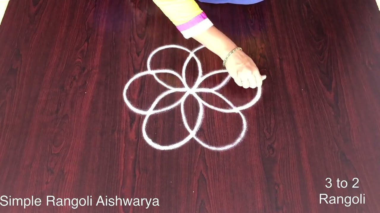 Aani Matham Easy Padi Kolam