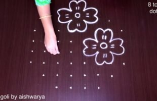 Aarti of Rangoli