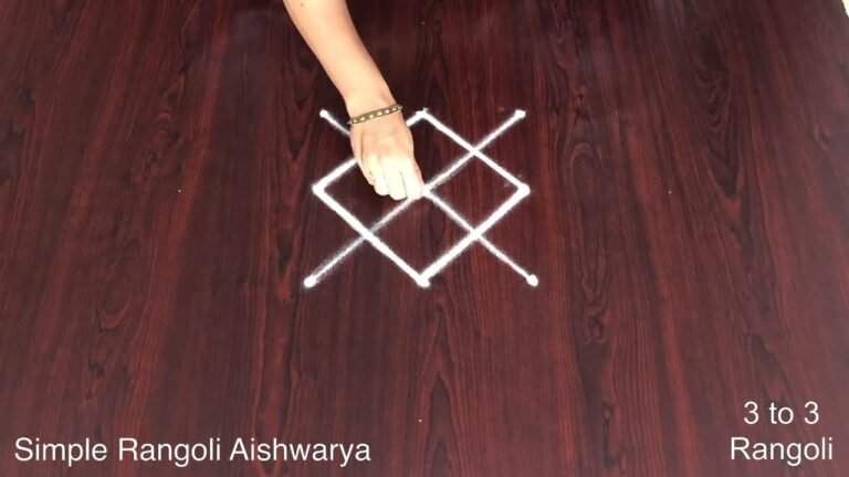 Adhika Masa Rangoli