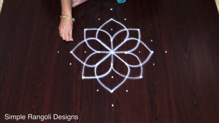 different types of kolam