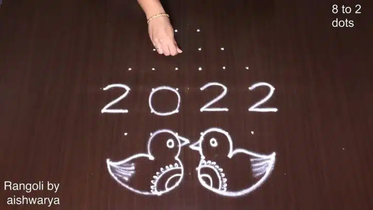 birds kolam