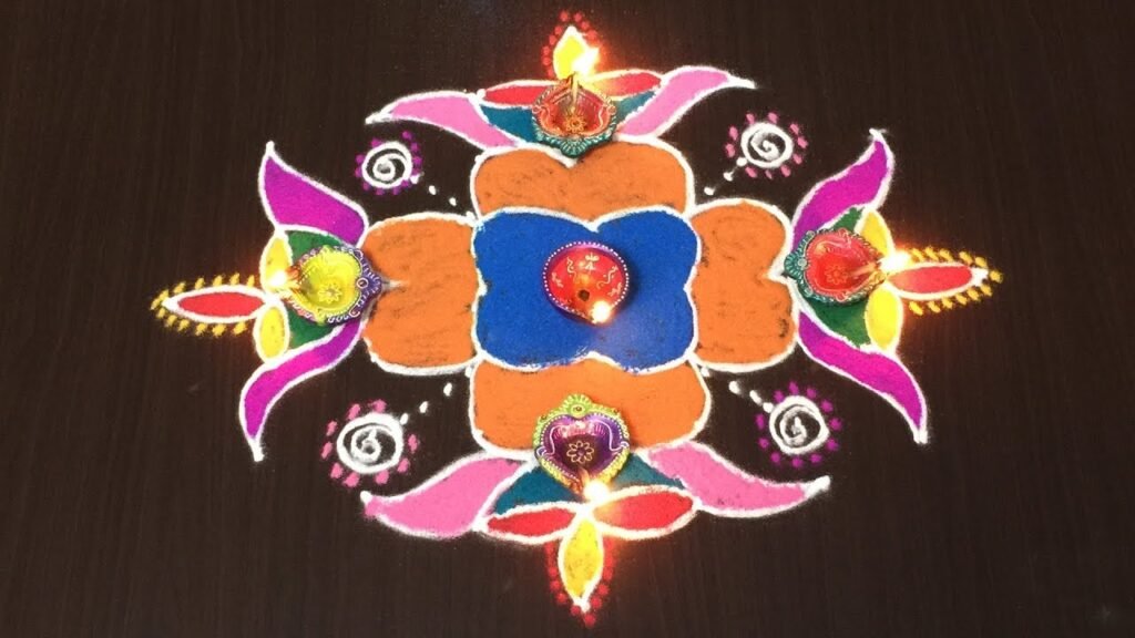 deepam rangoli