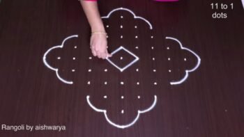 Amazing Easy Butterflies Rangoli