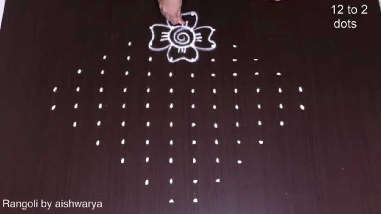 Amazing Friday Rangoli Designs 12×2
