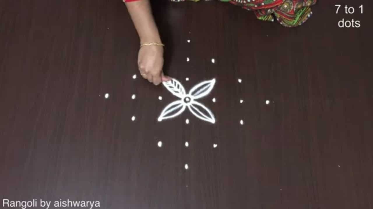 Amazing Hand Rangoli and Kolam