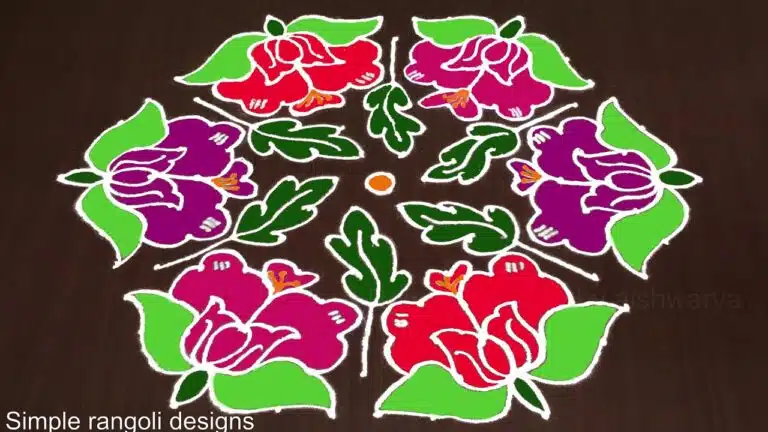 kolam rangoli design