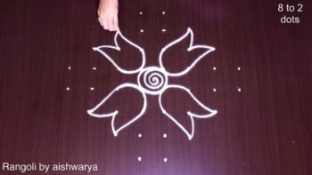 Amazing Margazhi Kolam Traditional