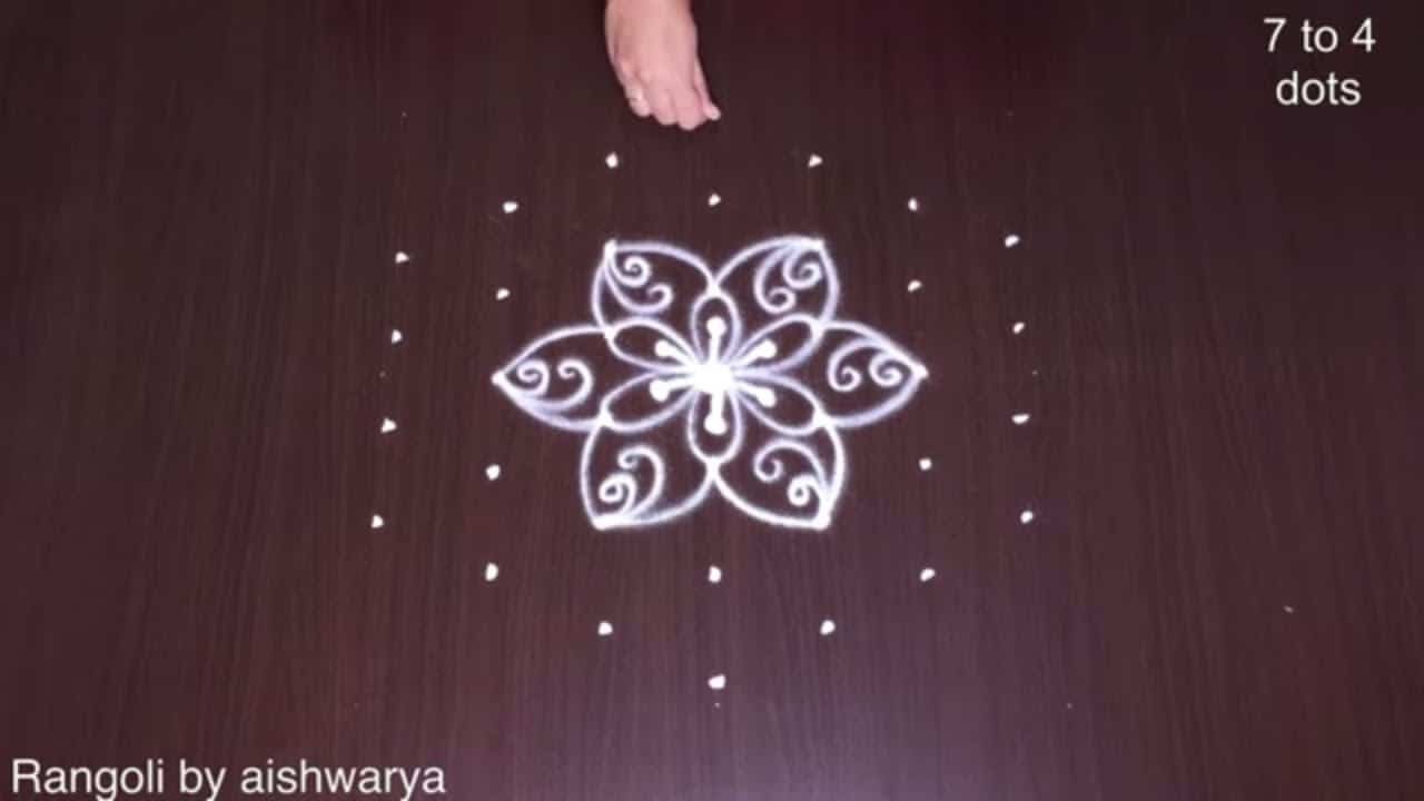 Amazing Rangoli Art Easy