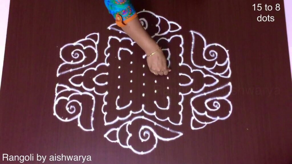 conch kolam