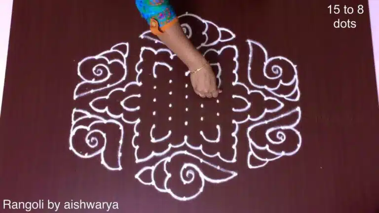 conch kolam