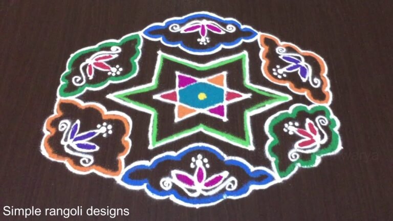 star rangoli