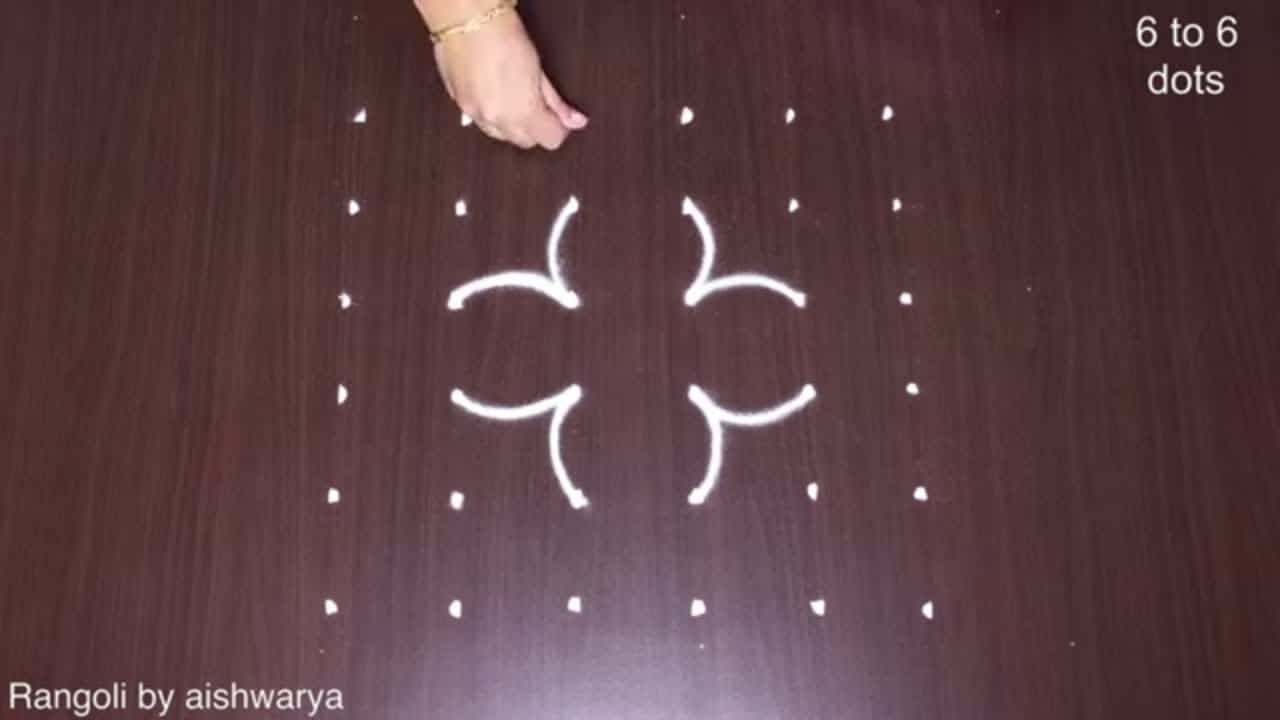 Attractive Beautiful Design Festivals Easy Rangoli