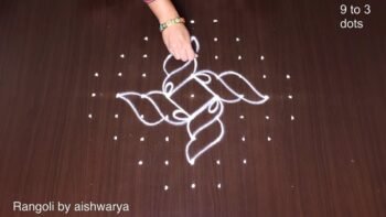 Attractive Pooja Room Rangoli Designs