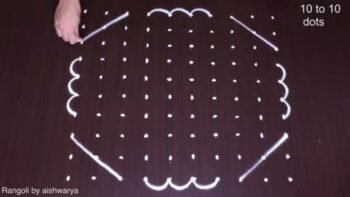 Attractive Simple Kolam Design