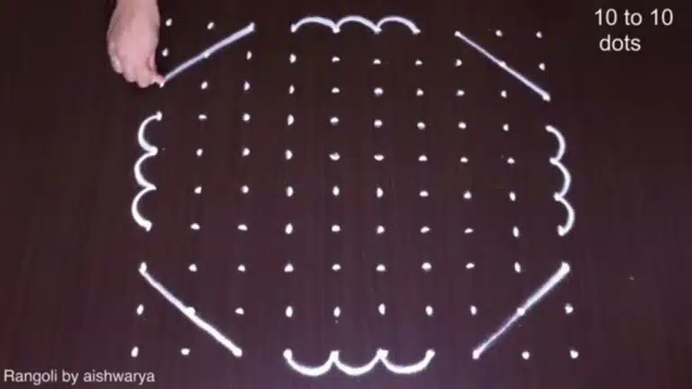 attractive kolam
