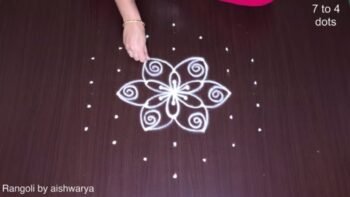 Awesome and Attractive Middle Dots Muggulu