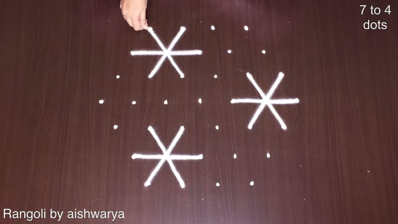 Awesome and Attractive Pattern Rangoli