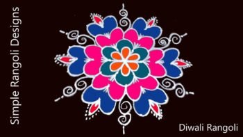 Awesome Deepam Rangoli Kolam