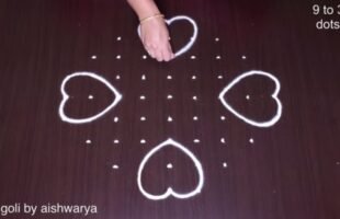 Awesome Doorstep Kolam Designs 9×3