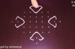 Awesome Easy and Simple Rangoli