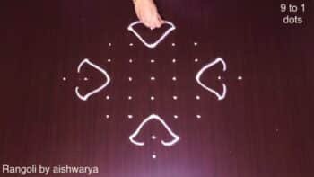 Awesome Easy and Simple Rangoli