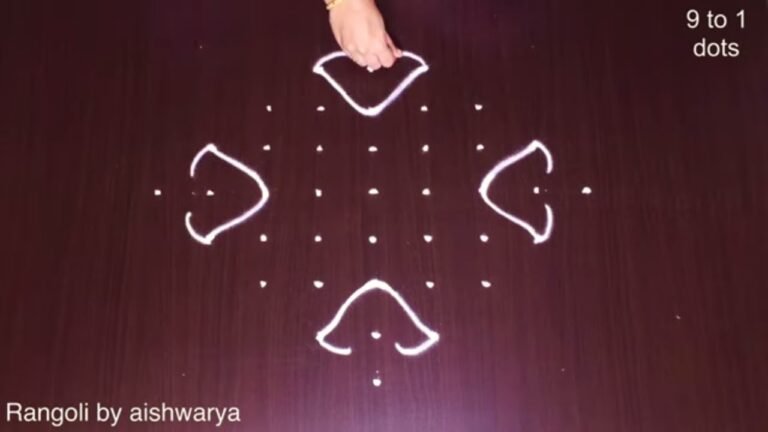 awesome rangoli