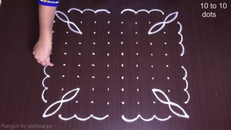 Friday butterfly kolam