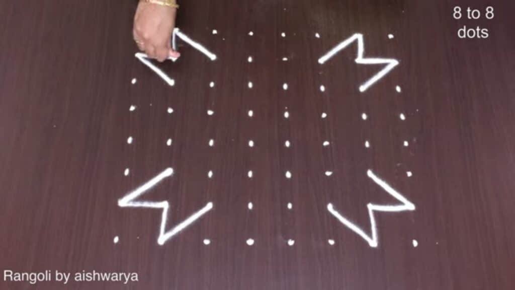 rangoli muggulu design