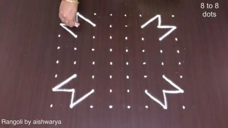 rangoli muggulu design