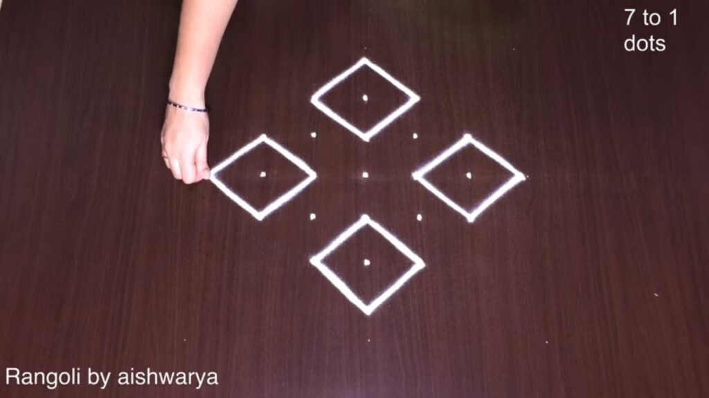 flower rangoli