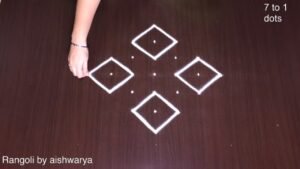 Basic Daily Flower Rangoli