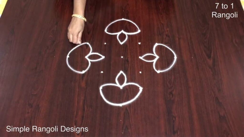 basic rangoli design