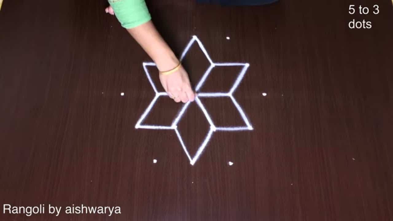 Basic Rangoli Designs