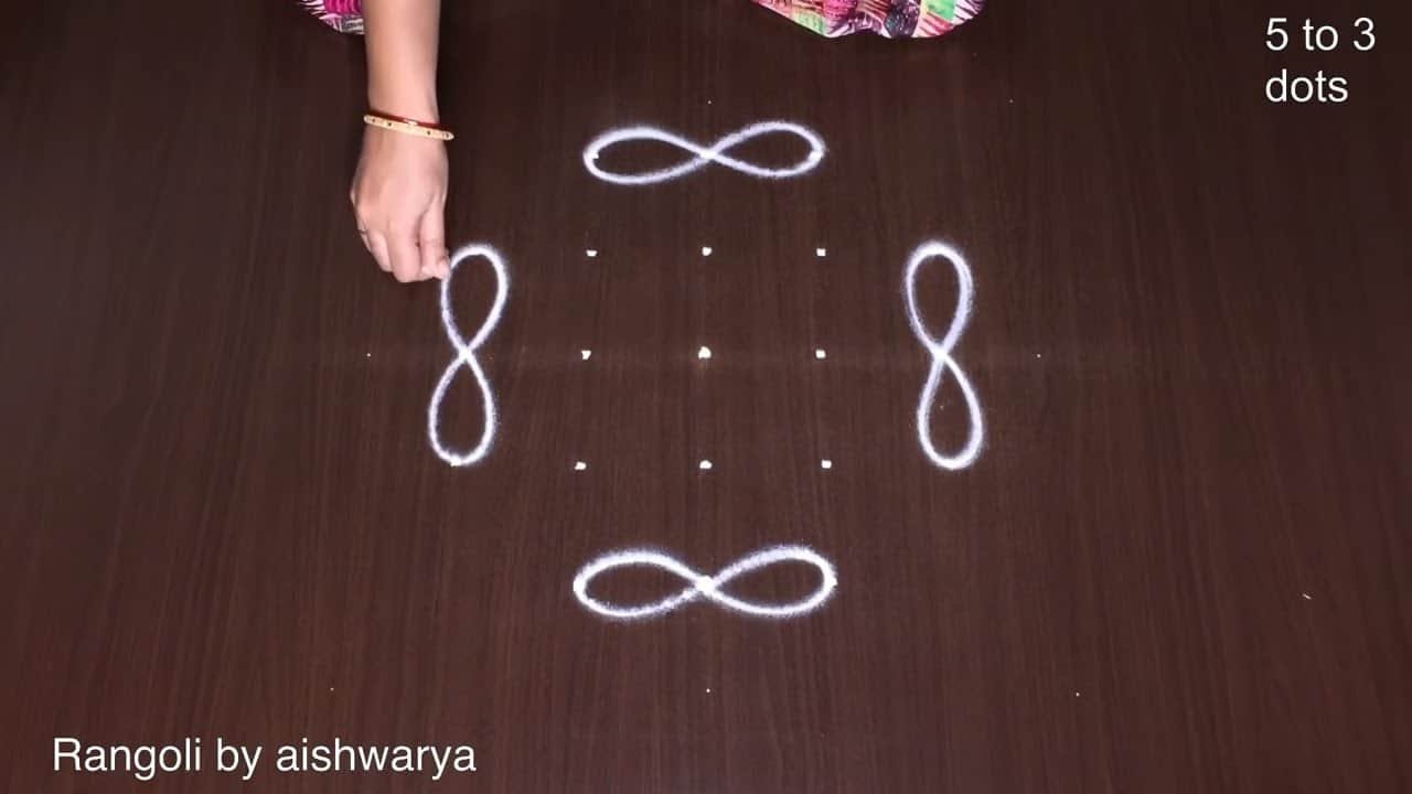 Basic Small Rangoli Designs for Daily