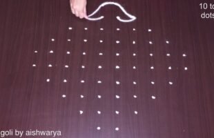 Beautiful and Creative Kolam