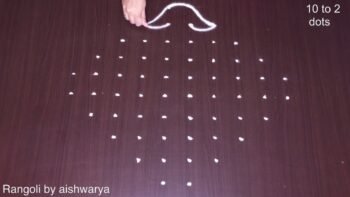 Beautiful and Creative Kolam