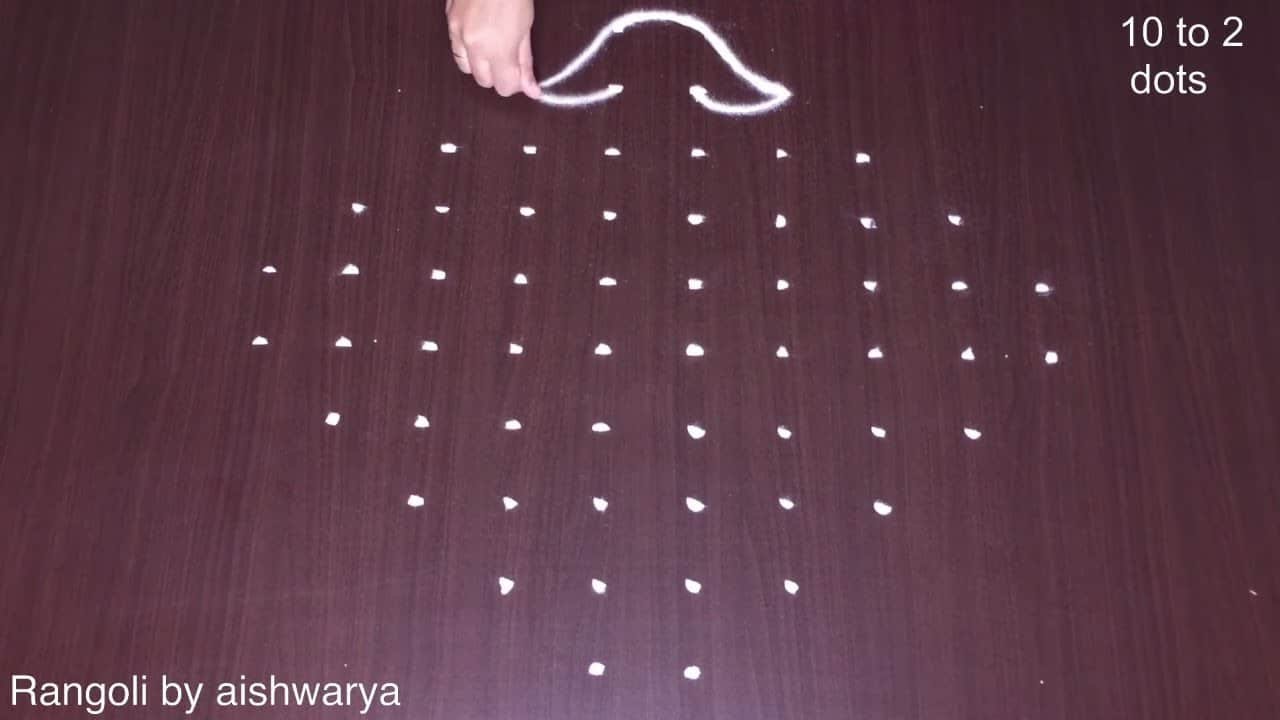 Beautiful and Creative Kolam