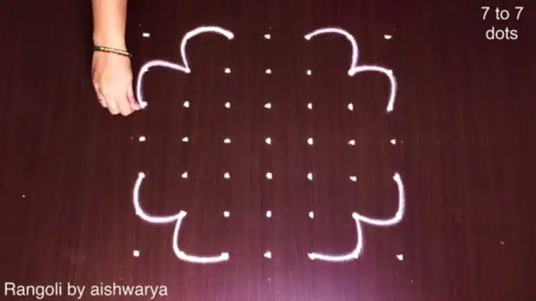 unique rangoli design