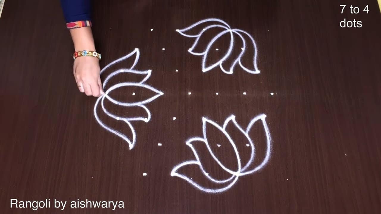 Beautiful and Very Simple Kolam