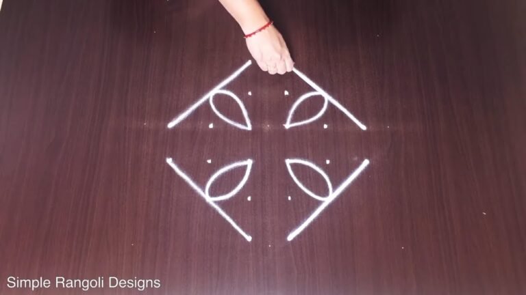 Beautiful Daily Kolams Ugadi Designs Muggulu