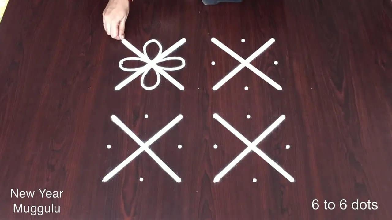 Beautiful Designs Daily Use Karthika Rangoli