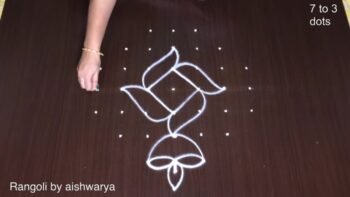 Beautiful Designs of Dots Rangoli