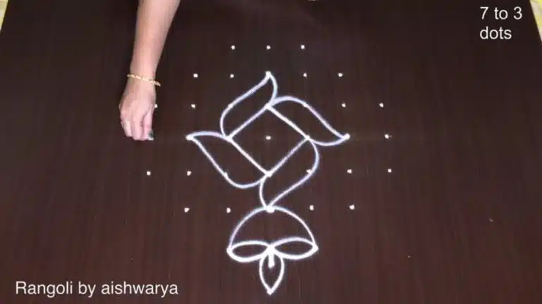 dotted rangoli