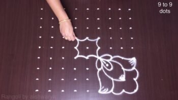 Beautiful Different Puvvula Muggulu