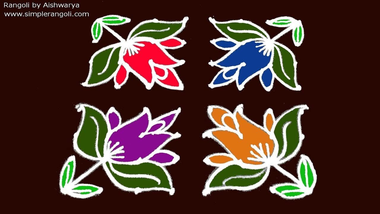 Beautiful Door Step Muggulu