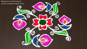 Beautiful Friday Rangoli Designs