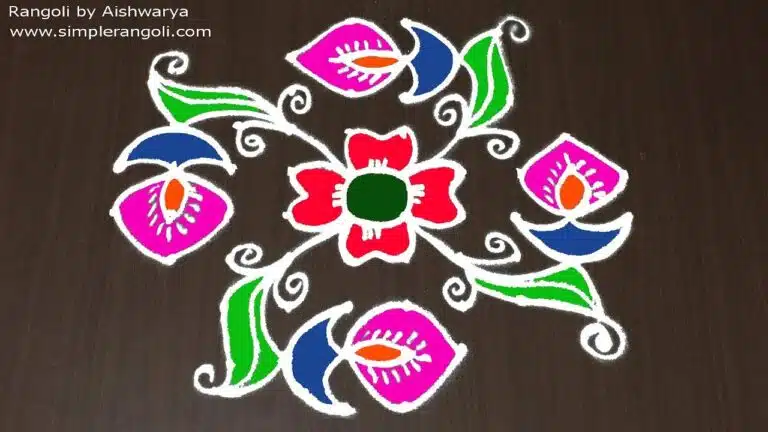 Friday rangoli