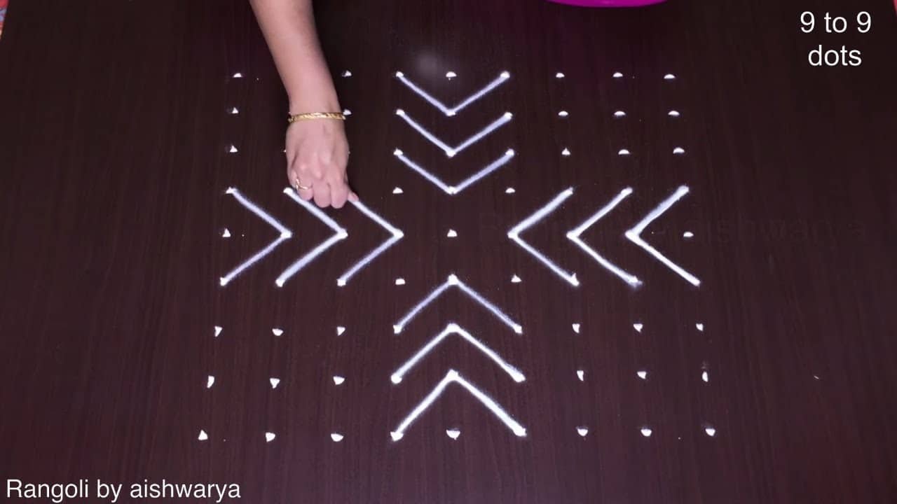 Beautiful Friday Special Kolam