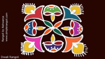 Beautiful Kolam Rangoli Art