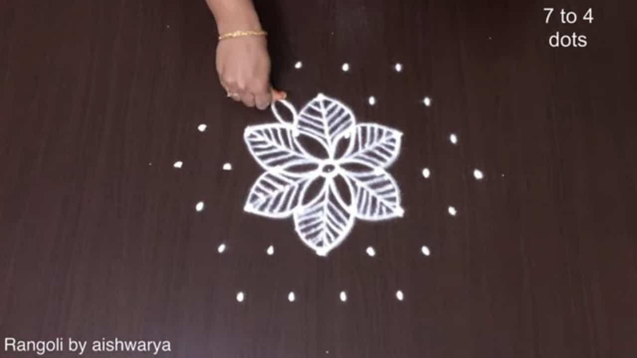Beautiful Kolams by Simple Rangoli